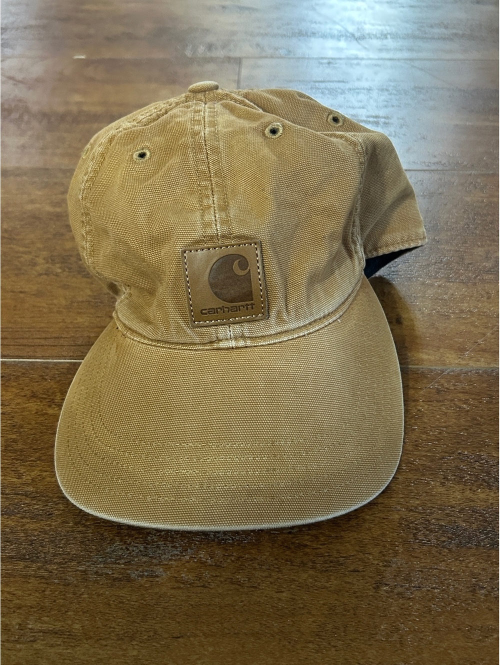 Carhartt Brown Canvas Adjustable Baseball Cap